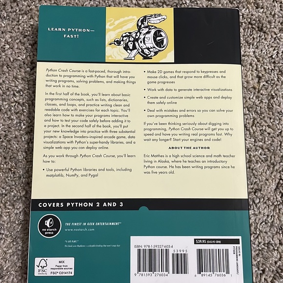 Python Crash Course - Picture 2 of 2